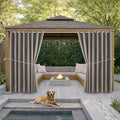 Waterproof Outdoor Curtain W105 x L108 by DivaenCamino