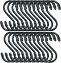 30 Pack Vinyl Coated Heavy Duty S Hooks by DINGEEUtilityHook
