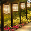 Solar Pathway Lights Outdoor, 4 Pack Upgraded Outdoor Solar Lights by ELECLINK