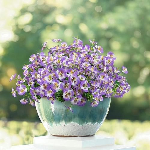 12 Bundles Artificial Pansy Flowers by Griine