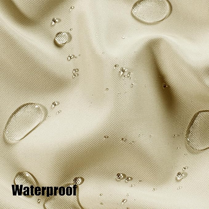 BONZER Outdoor Curtains for Patio Waterproof Thick Privacy Grommet Light - Image 2