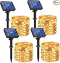 btfarm 4 Pack Solar String Lights Outdoor by btfarmdecorativelighting