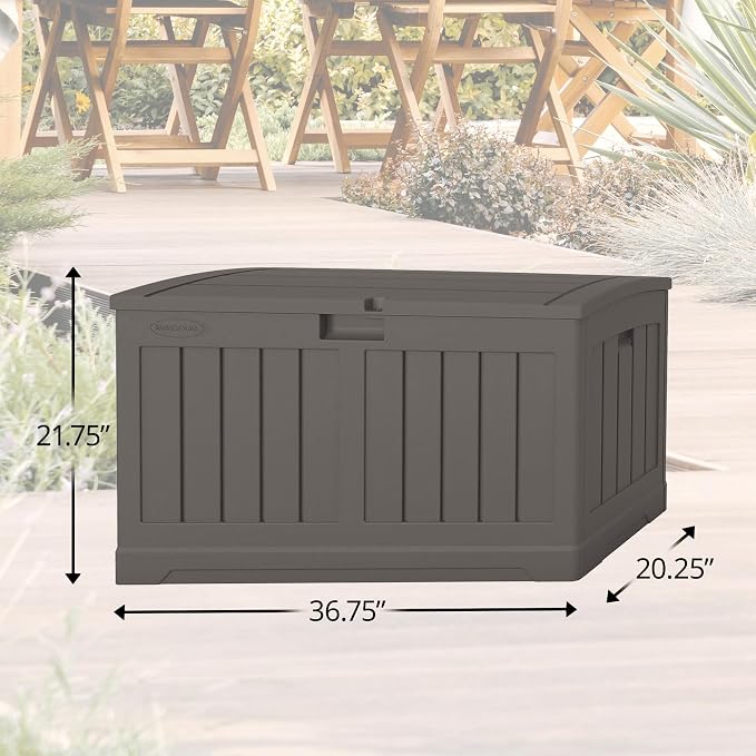 Suncast 50 Gallon Plastic Deck Box - Image 2