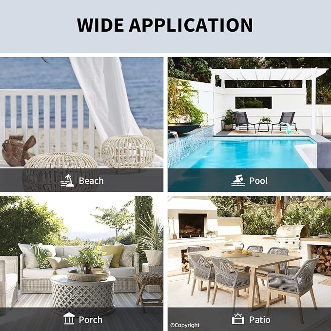 Outdoor Indoor Curtains W84 x L108 - Image 8