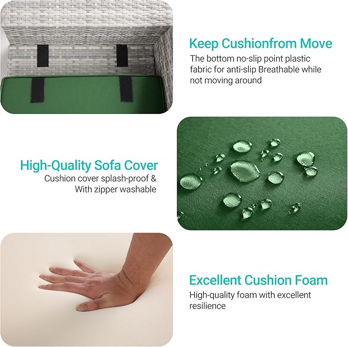 9-Piece Outdoor Patio Furniture Set - Image 4