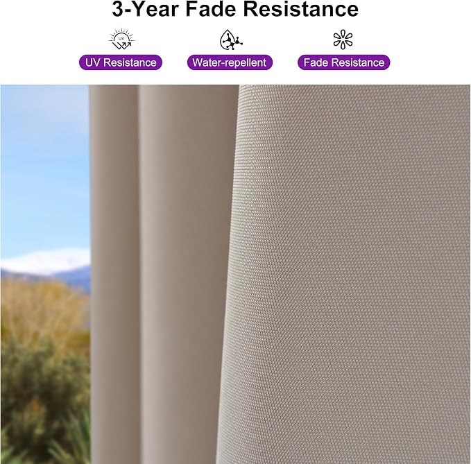 PURPLE LEAF 8' X 8' Patio Umbrella - Image 4