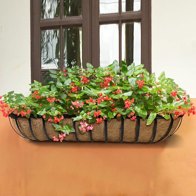 2 Pack 48 Inch Window Deck Railing Planter Boxes - Image 6