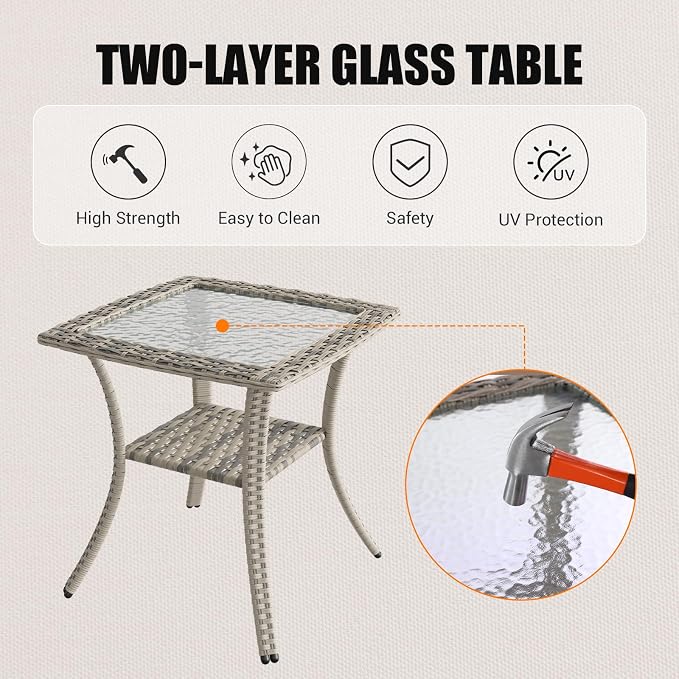 9-Piece Outdoor Patio Furniture Set - Image 8