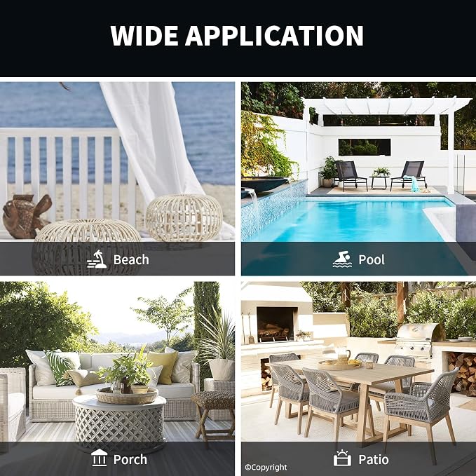 Outdoor Indoor Curtains W84 x L108 - Image 7