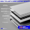Solar Panel 100W 12V Monocrystalline, IP67 Waterproof