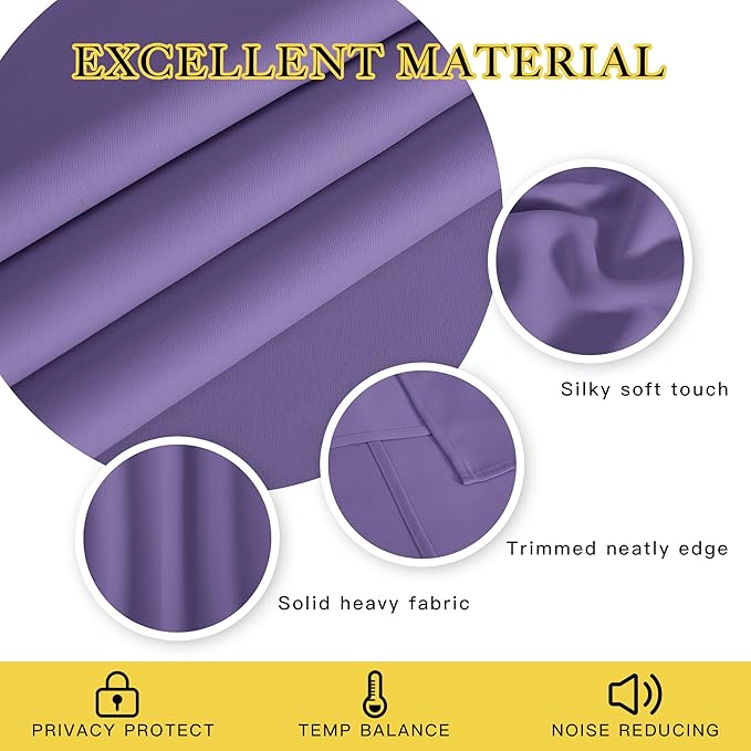 NICETOWN Room Darkening Curtain - Image 2