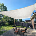 SUNLAX Sun Shade Sail 8' x 14' Peach Fuzz Rectangle Canopy Sail Shade Cover UV by SUNLAX