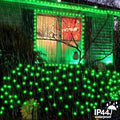 String Lights 165 ft 500 LED Green Outdoor Strand with 8 Modes