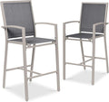 Best Choice Products Outdoor Bar Stools Set of 2, Bar Height, Patio Furniture by BestChoiceProducts