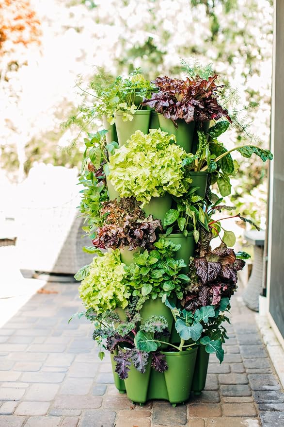 Greenstalk Patented Large 5 Tier Vertical Garden Planter - Image 2