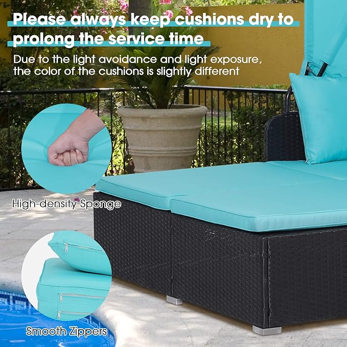 RELAX4LIFE Patio Outdoor Daybed - Image 5
