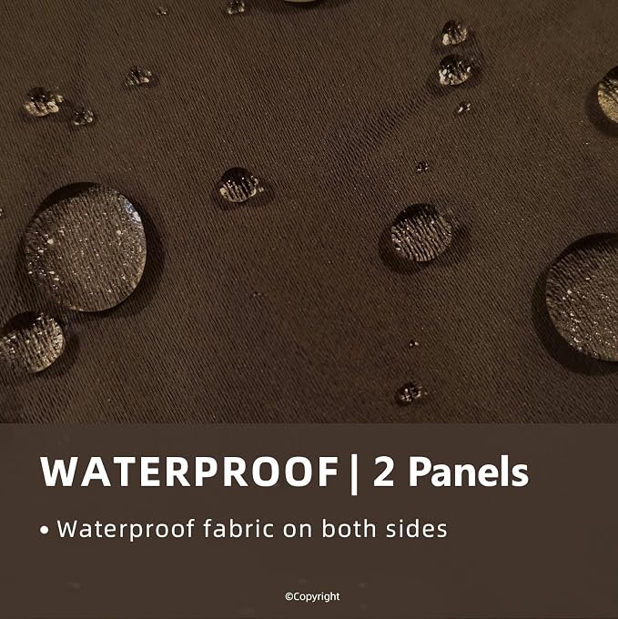 Water Proof Outside Curtains W84 x L84 - Image 2