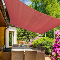 KANAGAWA 10'X22' Rust Red Custom Size Sun Shade Sail Rectangle UV Block Canopy by KANAGAWA