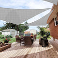 Patio Paradise 24' x 24' x 24' Sun Shade Sail Triangle Canopy Shade Cloth by Patio