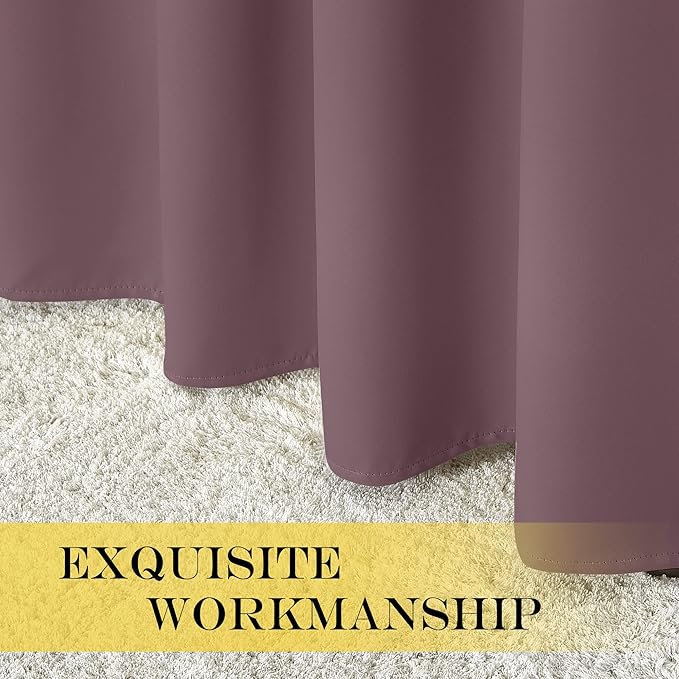 NICETOWN Blackout Curtains 120 inch Length - Image 6