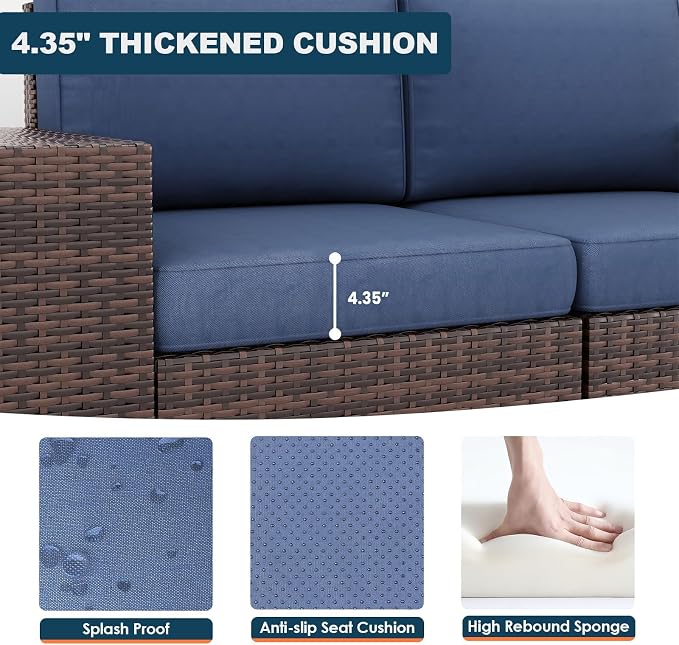 7 Piece Patio Furniture Set - Image 7