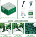 Artificial Boxwood Hedge Panels, 12 Pack, 20 x 20 Inch HDPE Wall Screen