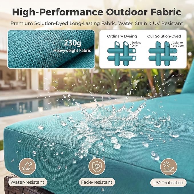 NICESOUL Modern Outdoor Couches - Image 9