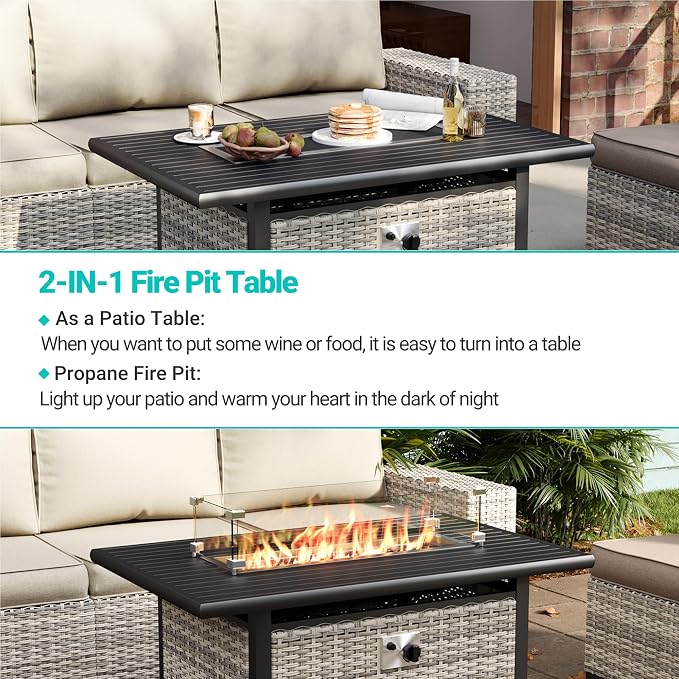 13-Piece Outdoor Patio Furniture Set - Image 9