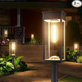 Solar Pathway Lights Outdoor, 2 Pack Solar Garden Lights IP65 Waterproof by NEWMESSI