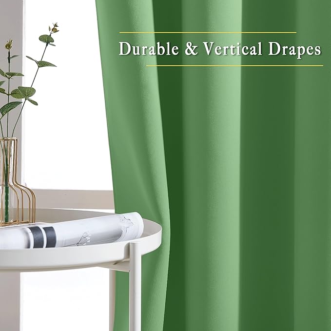 NICETOWN Blackout Curtain Panel 63 inch Long - Image 6