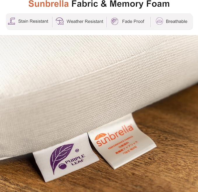 PURPLE LEAF 7 Pieces Outdoor Dining Set Patio Table and Chairs Set Aluminum - Image 4
