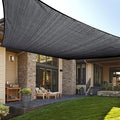 LOVE STORY Custom Size 10'x15' Graphite Grey Sun Shade Sail Rectangle UV Block by LOVESTORY