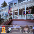 String Lights 100ft Cool White LED Outdoor Christmas Lights