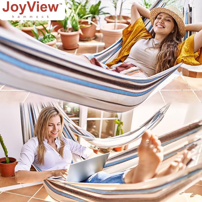 JoyView Brazilian Hammock for Single Preson Portable Hammock - Image 6