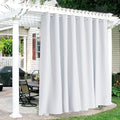 RYB HOME Outdoor White Curtains by RYBHOME