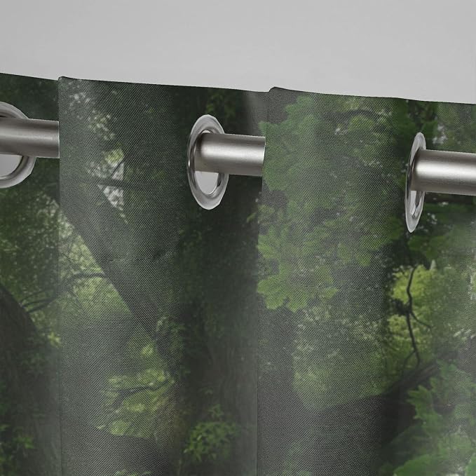 Nature Theme Waterproof Outdoor Curtains - Image 4