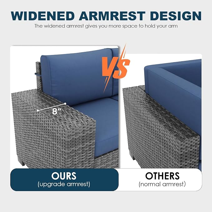 5 Piece Patio Furniture Set - Image 4