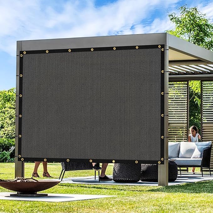Artpuch Outdoor Pergola Shade Cover 12x14 FT Sun Shade Cloth by Artpuch