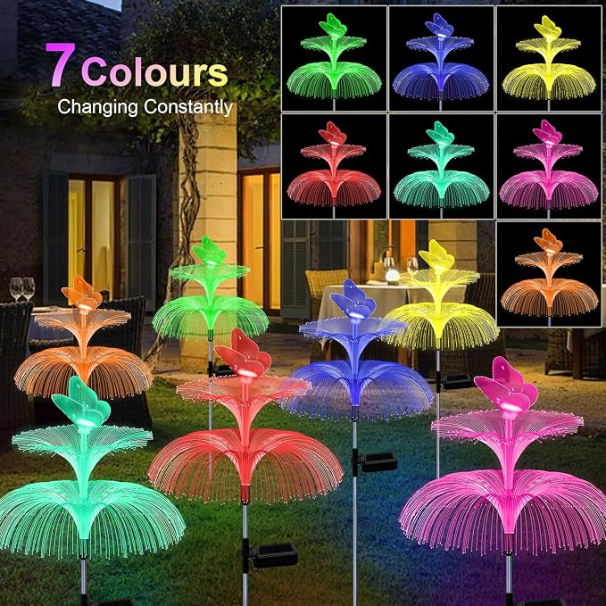 Solar Garden Lights, Gardening Birthday Gifts - Image 3