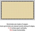 Garden Privacy Screen Mesh, 6 x 50 ft Sand HDPE Fence Shade