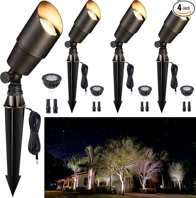 Gardenreet Brass Landscape Lighting by Gardenreet