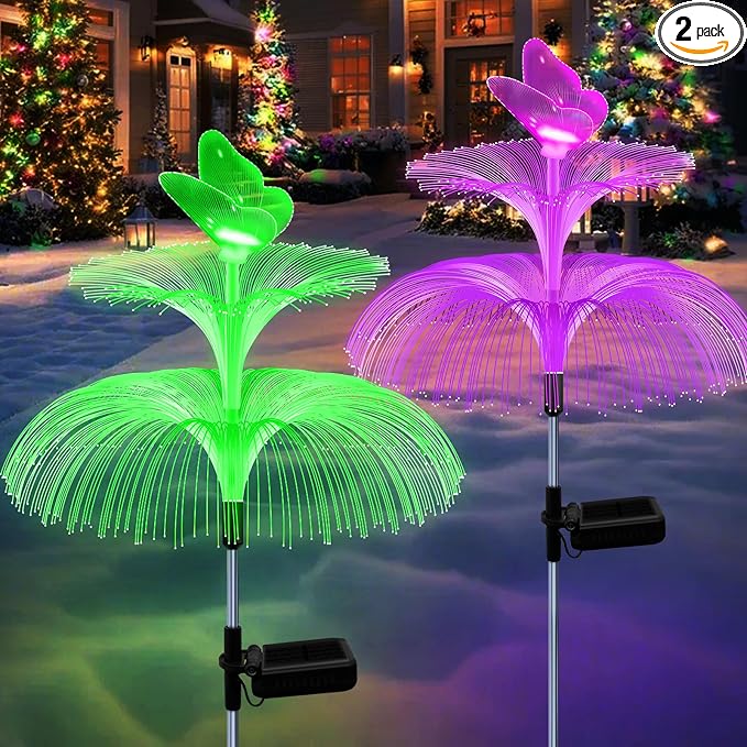 Solar Garden Lights, Gardening Birthday Gifts by MRHEPHAESTUS