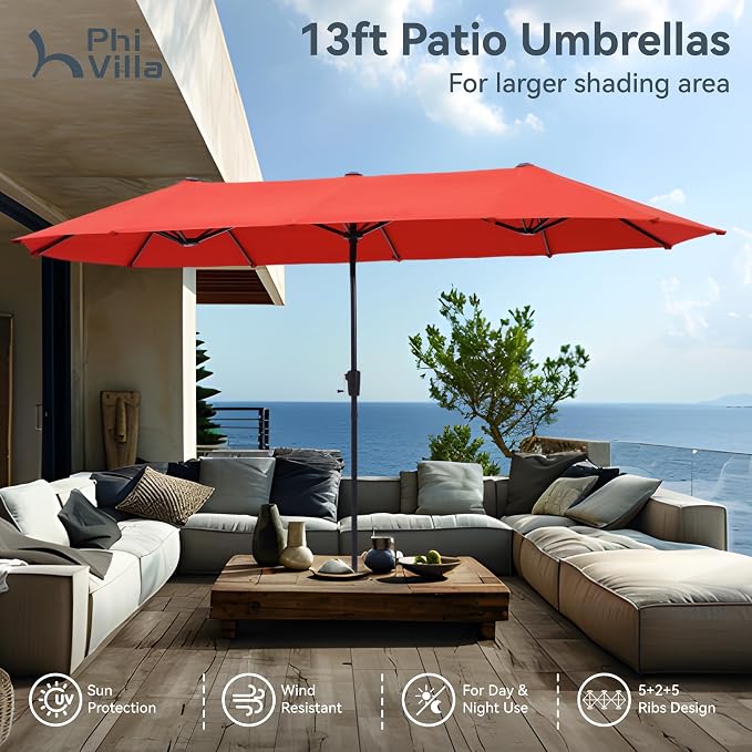PHI VILLA Outdoor Patio Dining Set - Image 7