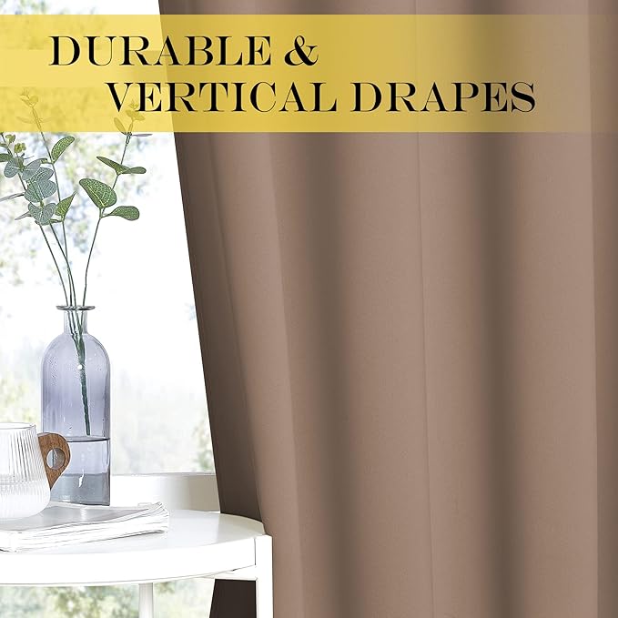 NICETOWN Patio Blind Blackout Curtain Panels - Image 5