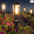 Solar Pathway Lights Outdoor, 4 Pack Bright Solar Powered Garden Lights by BITPOTT