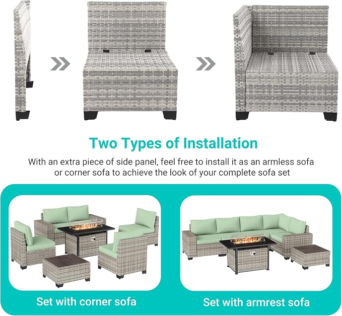 16-Piece Outdoor Patio Furniture Set - Image 2