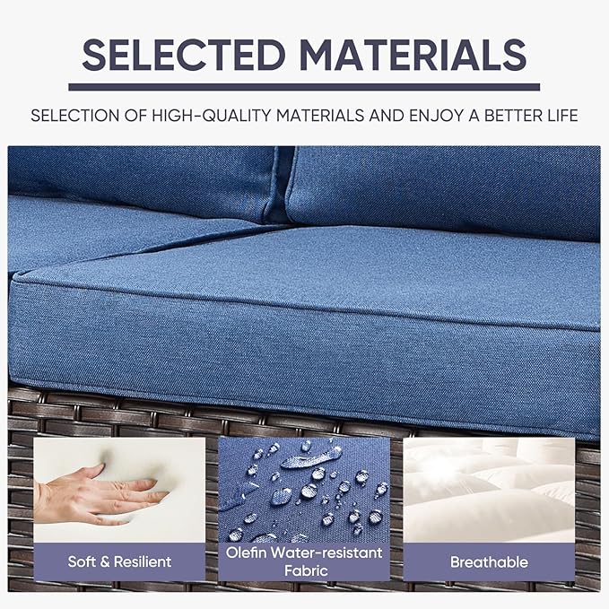 Belord 7 Pieces Patio Furniture Set - Image 4