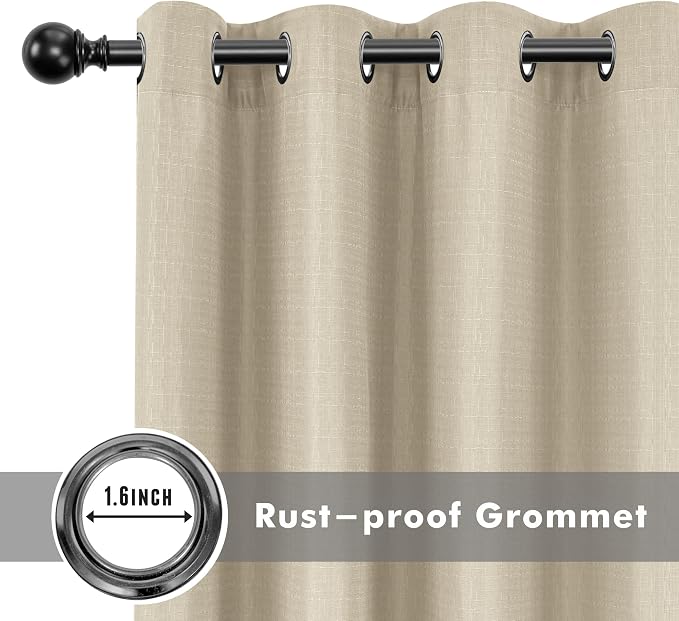 HolidayIdeas 4 Panels Outdoor Curtains - Image 4
