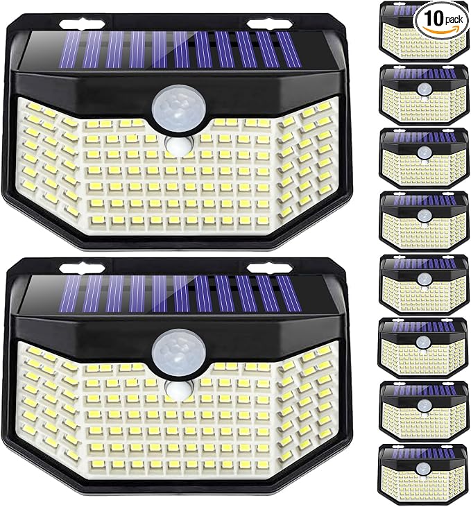 HMCITY Outdoor Solar Lights 120 LED by LightingUpYourLife