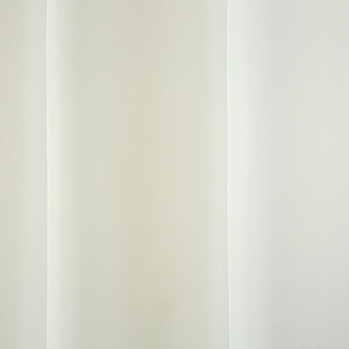 TOWN & COUNTRY BASICS Heavyweight Vanilla Grommet Curtain | Light Filtering | - Image 4